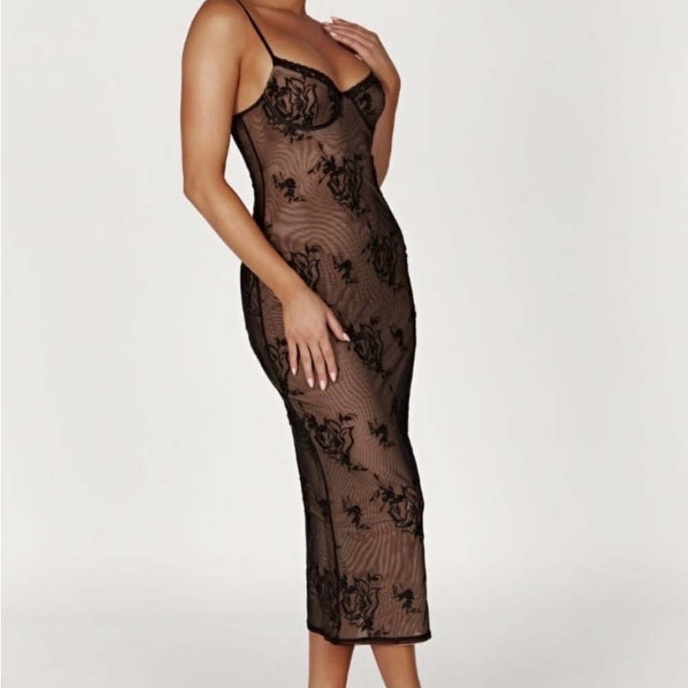 Meshki Venice Embroidered dress
